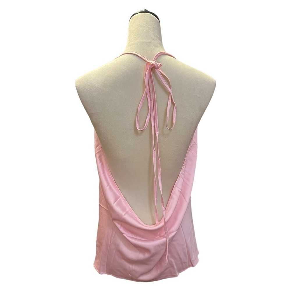 Frederick’s of Hollywood baby pink satin pajama set size 2x and 3x NWT - Picture 6 of 10